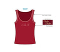 H3G-2612-College of William & Mary-Pi Beta Phi-LOW SCOOP NECK TANK - FULL LENGTH