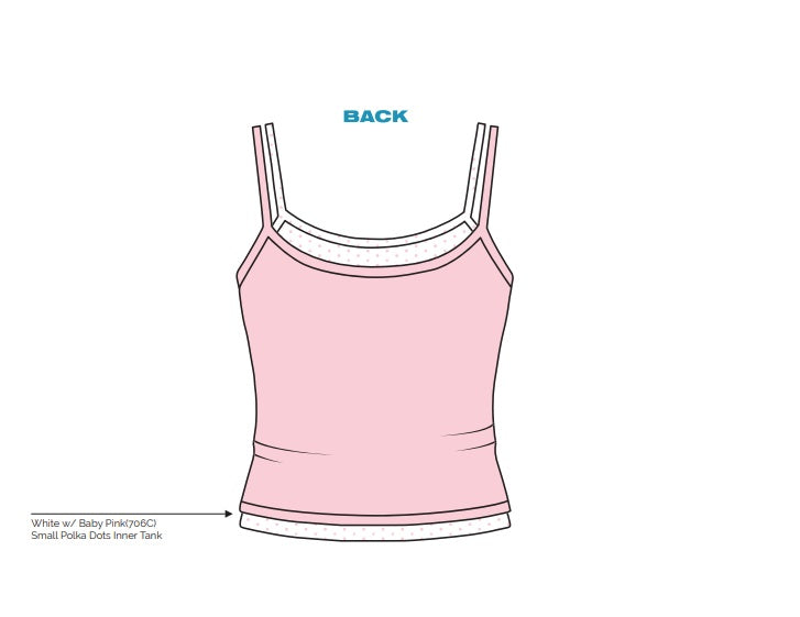 H3G-2030-University of Wisconsin-Milwaukee-Gamma Phi Beta-DOUBLE LAYERED STRAPPY TANK