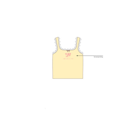 HG-1618-University of Hawaii at Manoa-Alpha Gamma Delta-LACE TANK TOP - FLAN