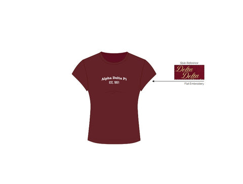 H3G-0820-Iowa state-Alpha Delta Pi-BABY TEE
