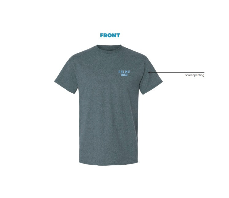 H3G-2539-Boise State University-Boise State University-Phi Mu-BASIC TEE