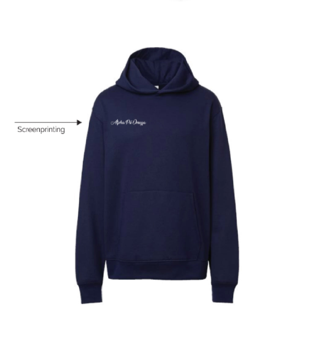 HG-1443 - Adelphi University - Alpha Psi Omega Hoodie
