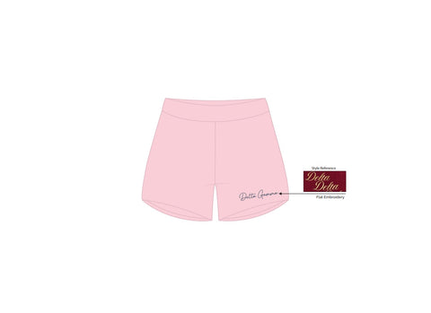 H3G-0484-Michigan state university-delta gamma-Sweatshorts