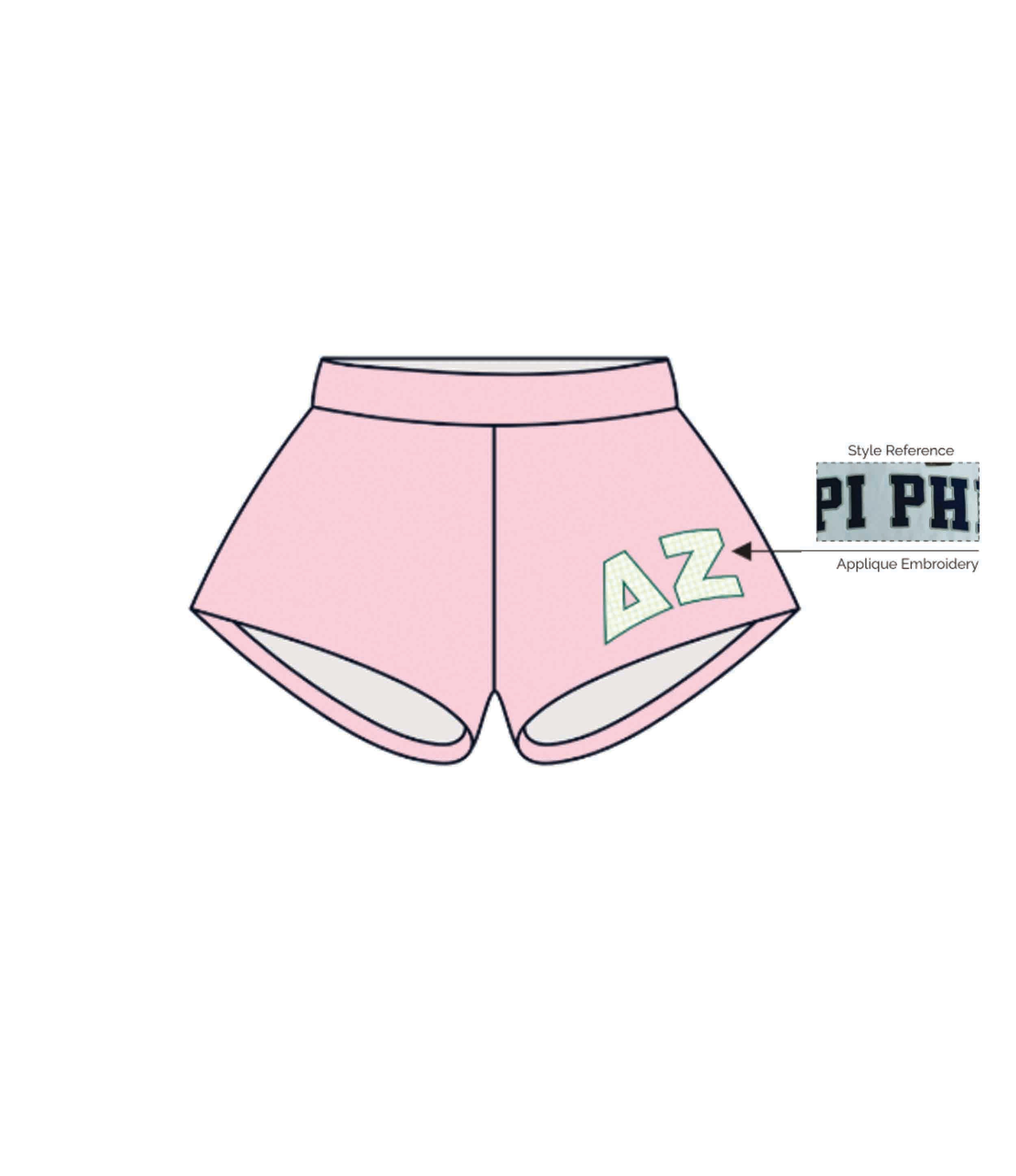 HG-1567 - University of Southern Indiana - Delta Zeta - BOOTY SHORTS