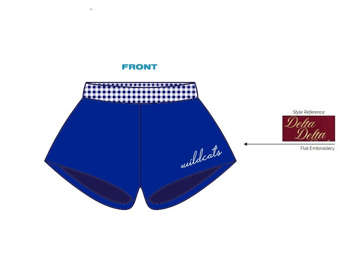 H3G-2187-University of Kentucky-delta zeta-BOOTY SHORTS