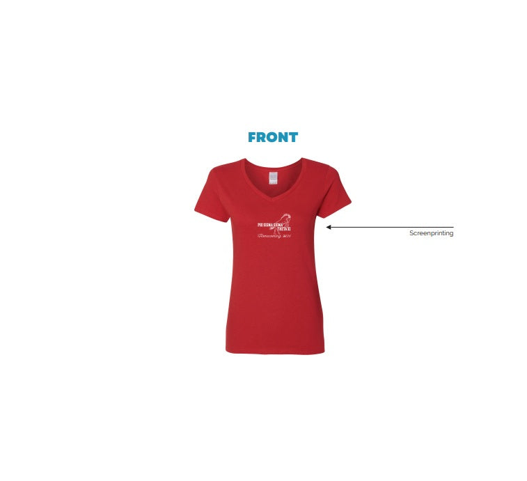 H3G-2242 - Montclair State University - Theta Xi V-neck
