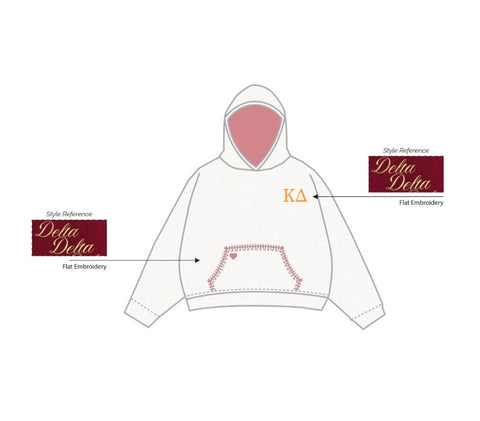 HG-1657 - George Washington University - Kappa Delta Hoodie