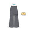 H3G-2825-Ohio State University-Delta Sigma Pi (Business Fraternity) WIDELEG SWEATPANTS