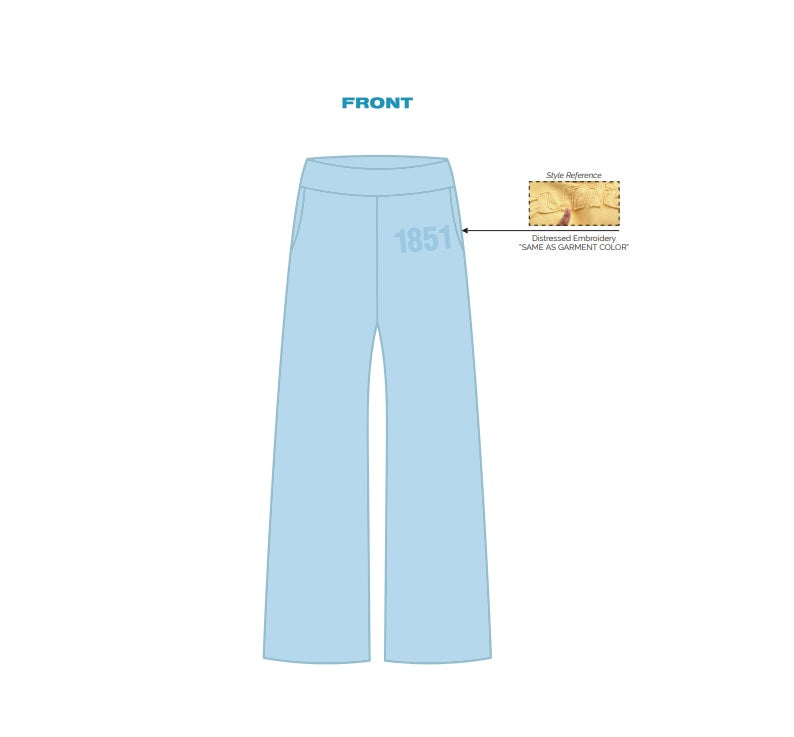 H3G-2728-Kansas State University-Alpha Delta Pi-WIDE LEG PANTS
