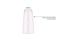H3G-2839-Michigan State University-delta gamma-Wide Leg Sweatpants