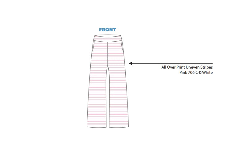 H3G-2839-Michigan State University-delta gamma-Wide Leg Sweatpants