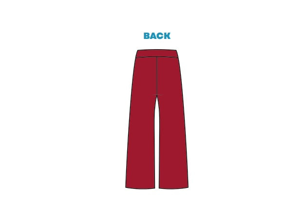 H3G-2612-College of William & Mary-Pi Beta Phi-Wide Leg Sweatpants