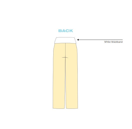 H3G-2278-Clemson University-Alpha Omicron Pi-Fold-Over Wide Leg Pants
