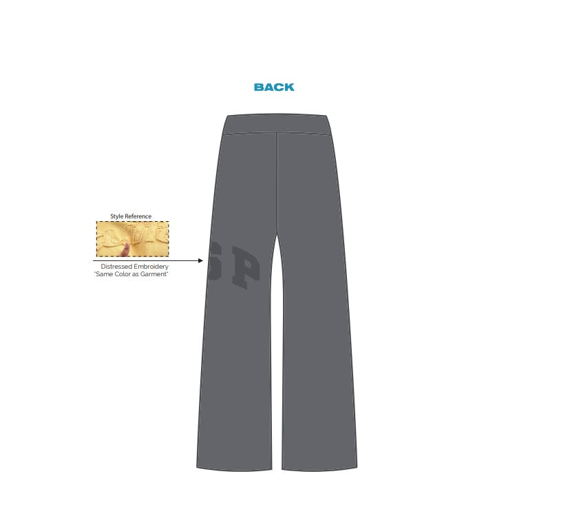 H3G-2825-Ohio State University-Delta Sigma Pi (Business Fraternity) WIDELEG SWEATPANTS