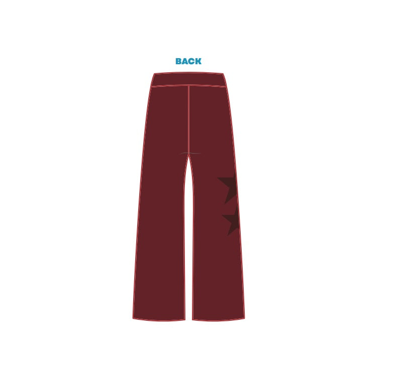 H3G-2720-American University-Chi Omega-WIDE LEG SWEATPANTS
