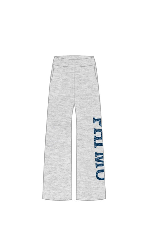 HG-0893 - Rutgers University - Phi Mu Heather Gray Sweatpants