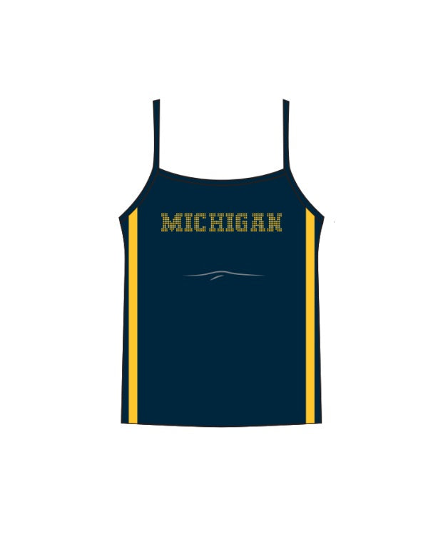 H3G-0817 - University of Michigan - Zeta Tau Alpha Strappy Tank