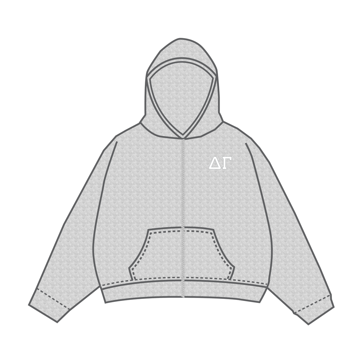Zip Up - Pebble